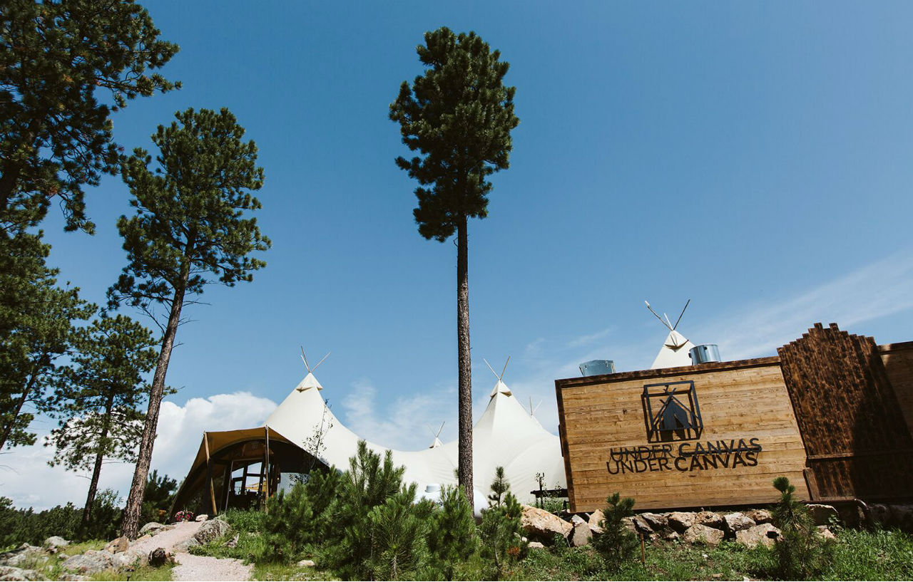 Under Canvas Mount Rushmore Keystone Bagian luar foto
